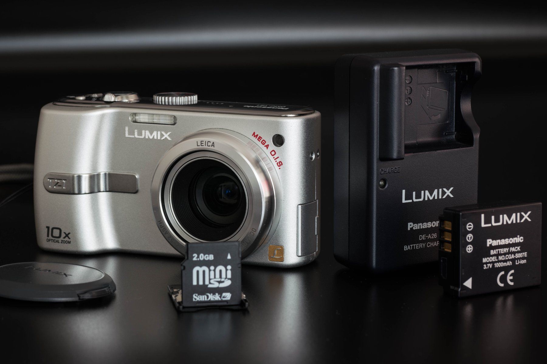 Panasonic Fotocamera: Panasonic DMC-TZ1 Digital Compact Camera – Usato da Thörishaus venduto da vintagger 1