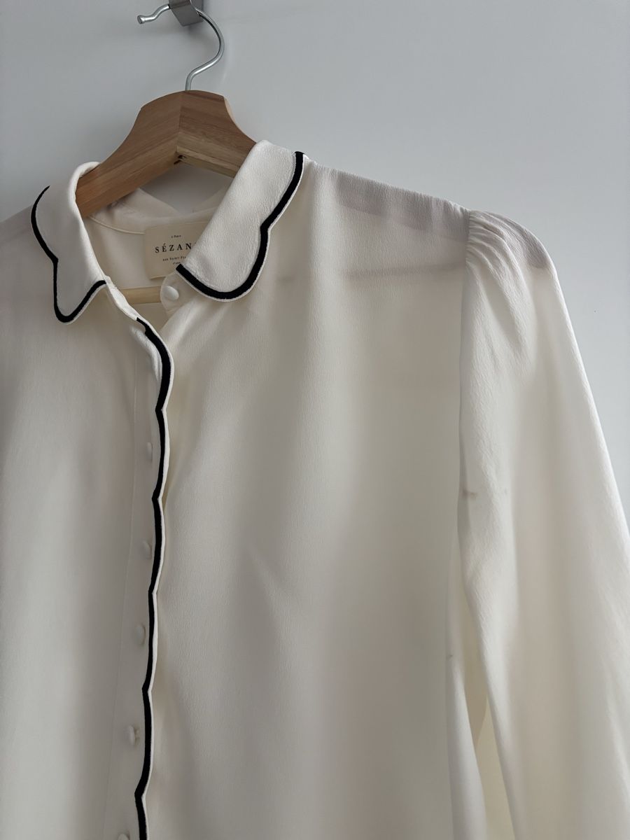 Sezane Blusen: 🐚🖤 Sézane Bluse  – Gebraucht aus Stettfurt von rebella 2