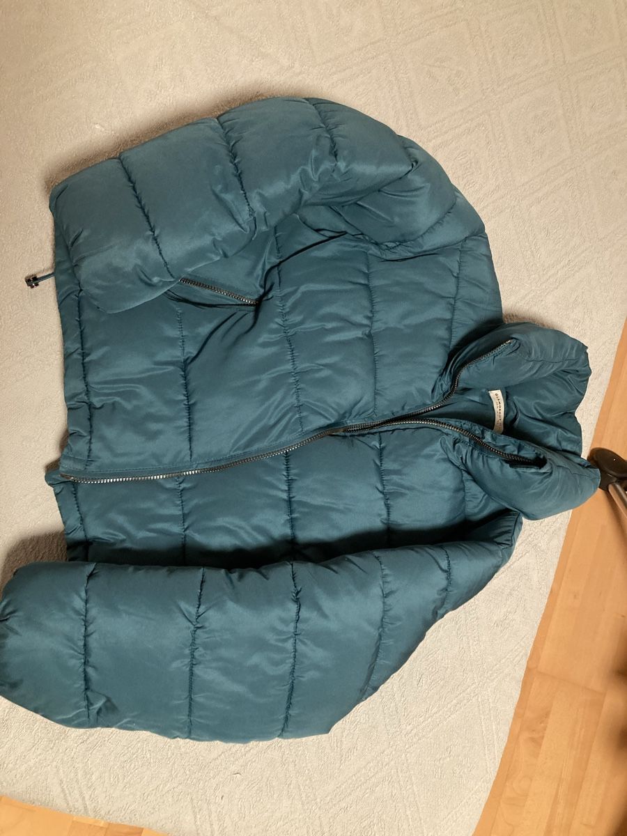Giacche: Steppjacke Petrol Grösse 38 – Usato da Kesswil venduto da Branca-01 2