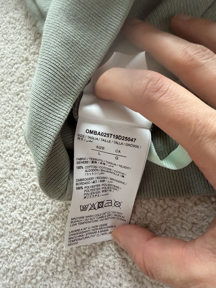 Off-White Maglioni & Felpe: Off-White Class of 2013' Embroidered Sweatshirt Sage – Nuovo (secondo la descrizione) da Zürich venduto da gilbert_co 3