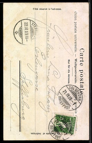 Cartes postales: AK Solothurn, Das Baseltor – D'occasion à Berlin par bartko-reher 1