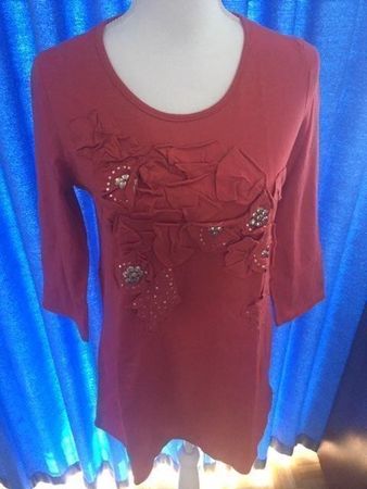 Neuwertiges Damen Shirt Lang Pulli Gr.40
