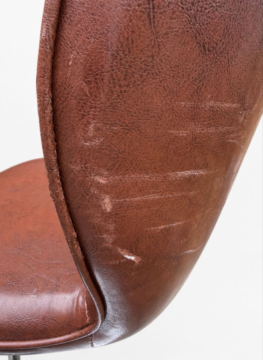 Hocker: Barhocker, Kunstleder braun, 4 Stk – Gebraucht aus Dachsen von Lor_sch 2