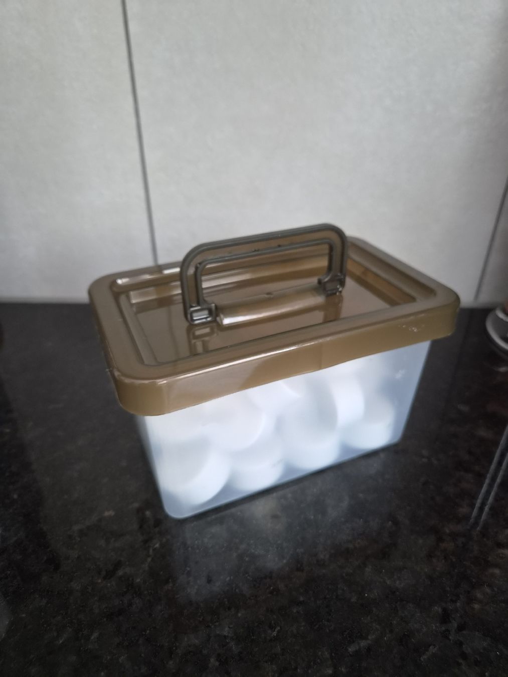 Candele: LED Teelichter Set mit Aufbewahrungsbox  – Usato da Melchnau venduto da Rhabarber_98 2