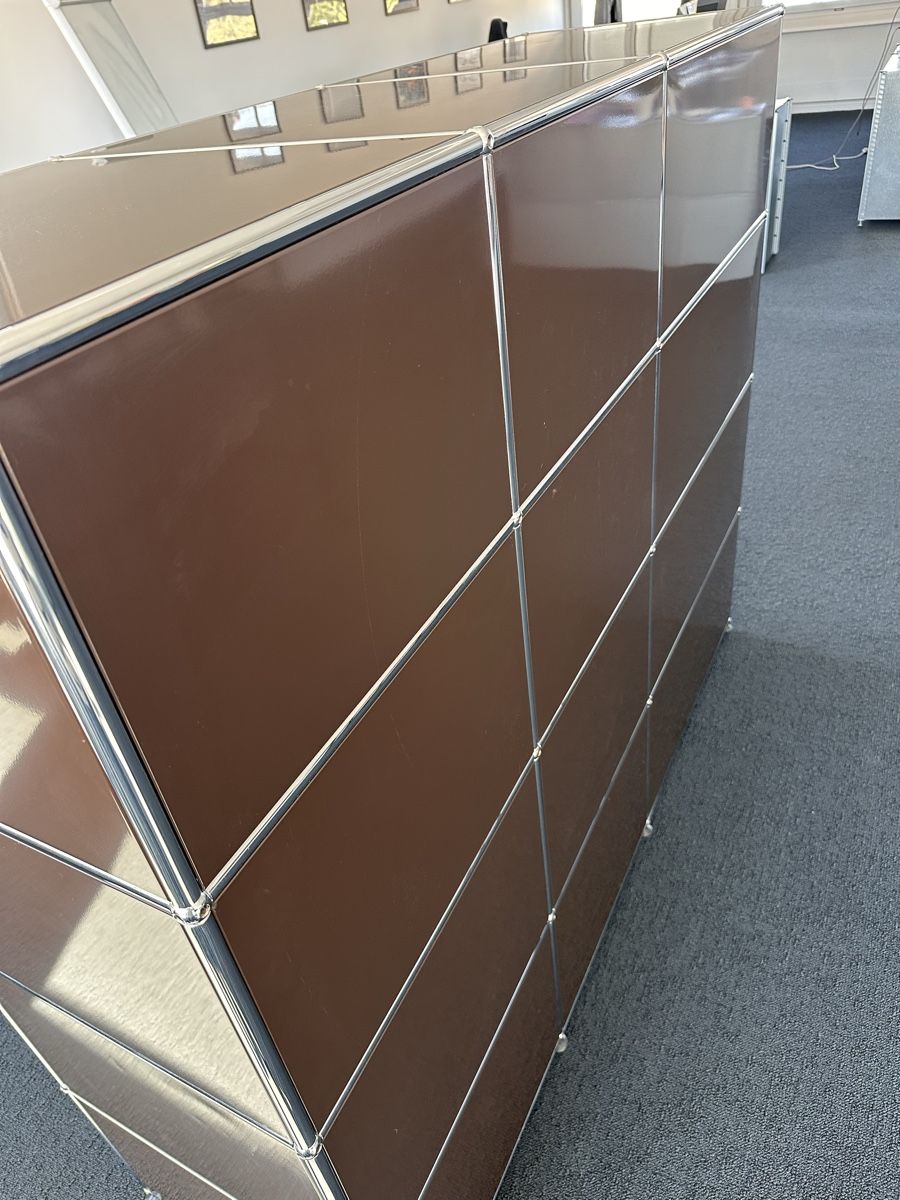 Scaffali: USM Haller Regal/Sideboard Braun – Usato da Tafers venduto da fredcardo 4