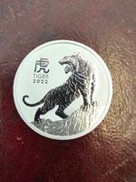Platinmünze „Year of the Tiger“ 2022 – 1 oz Lunar III
