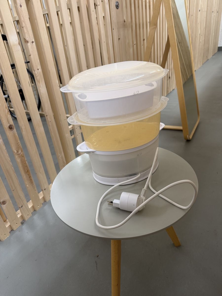 Taurus Elettrodomestici da cucina: Taurus SaluteCook Dampfgarer, 2 Etagen, 6L – Usato da Basel venduto da rqmon 2
