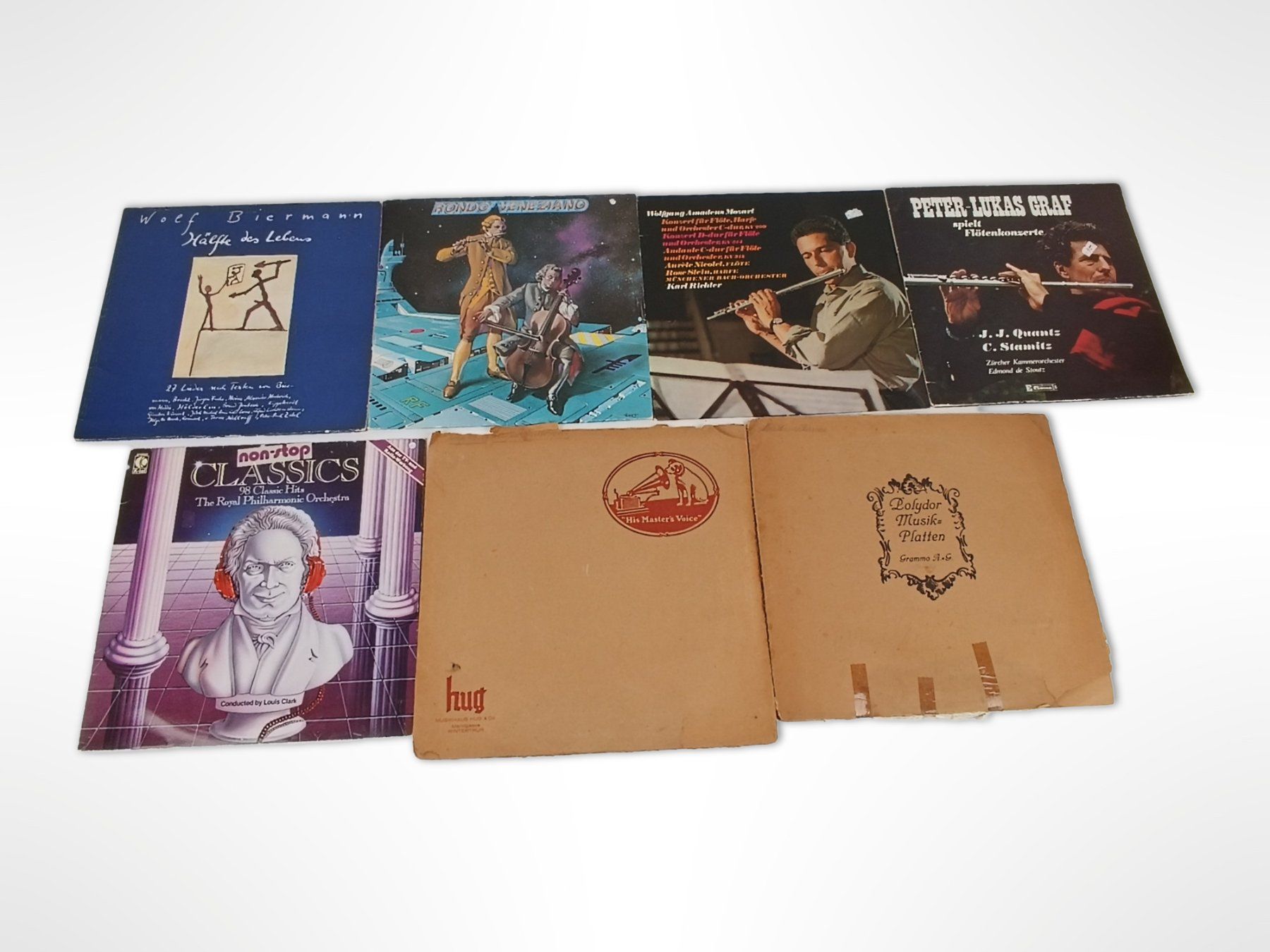 Dischi in vinile: Konvolut Vinyl 13Stk + 3 Schellackplatten – Usato da Suhr venduto da Restwert_Suhr 1