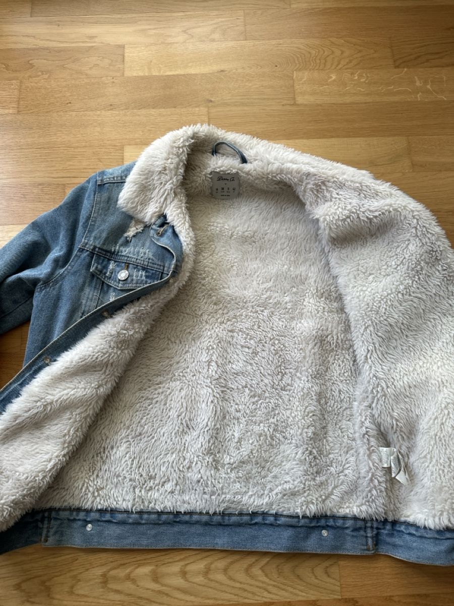 Jacken: Denim Co. Jacke mit Teddyfutter, Gr. 38, ALLES MUSS WEG! – Gebraucht aus Emmen von moodle13 2