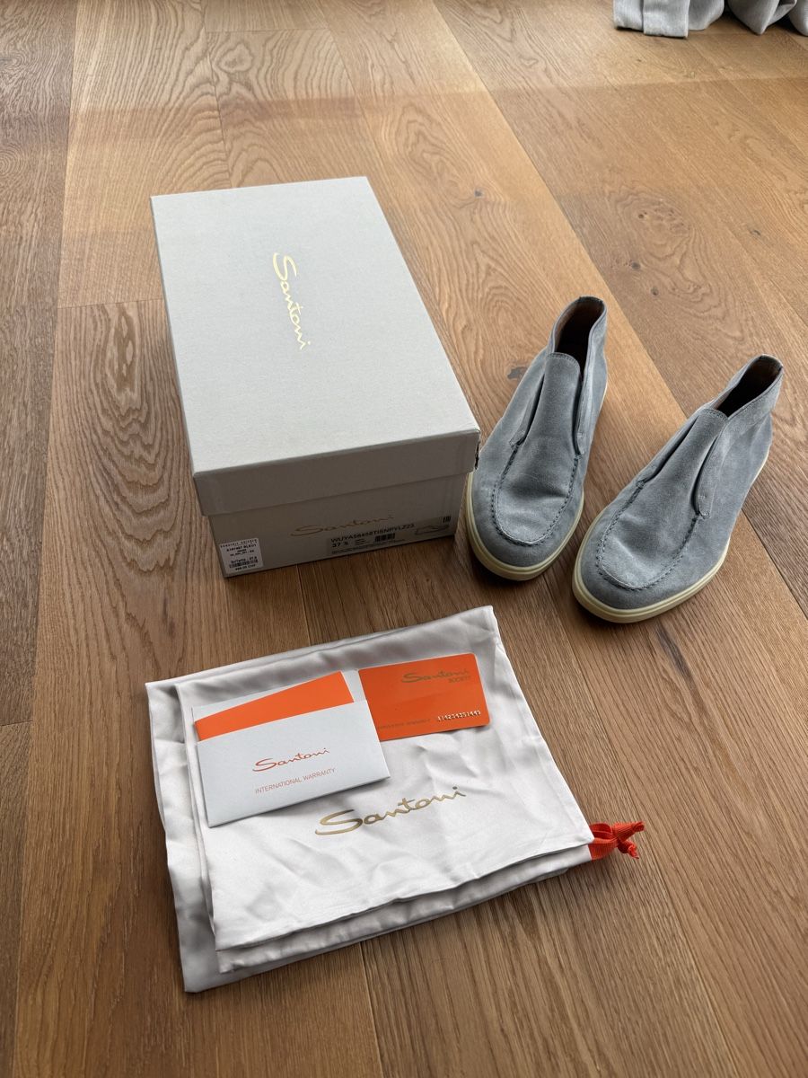 Scarpe da donna: Santoni Wildleder Schuhe – Nuovo (secondo la descrizione) da Horgen venduto da nad_68nw 1