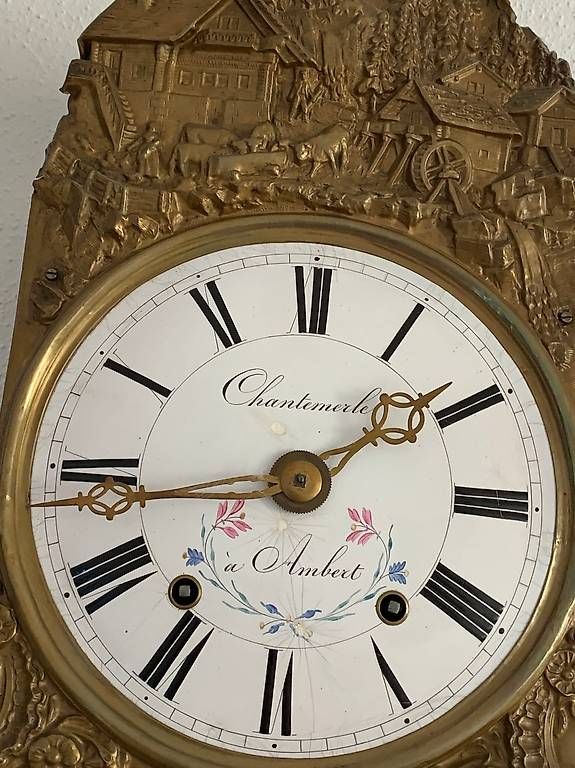 Orologi da terra & Orologi da parete: Antike  Wand-Uhr Chantemerle Ambert – Usato da Gattikon venduto da Igel16 1