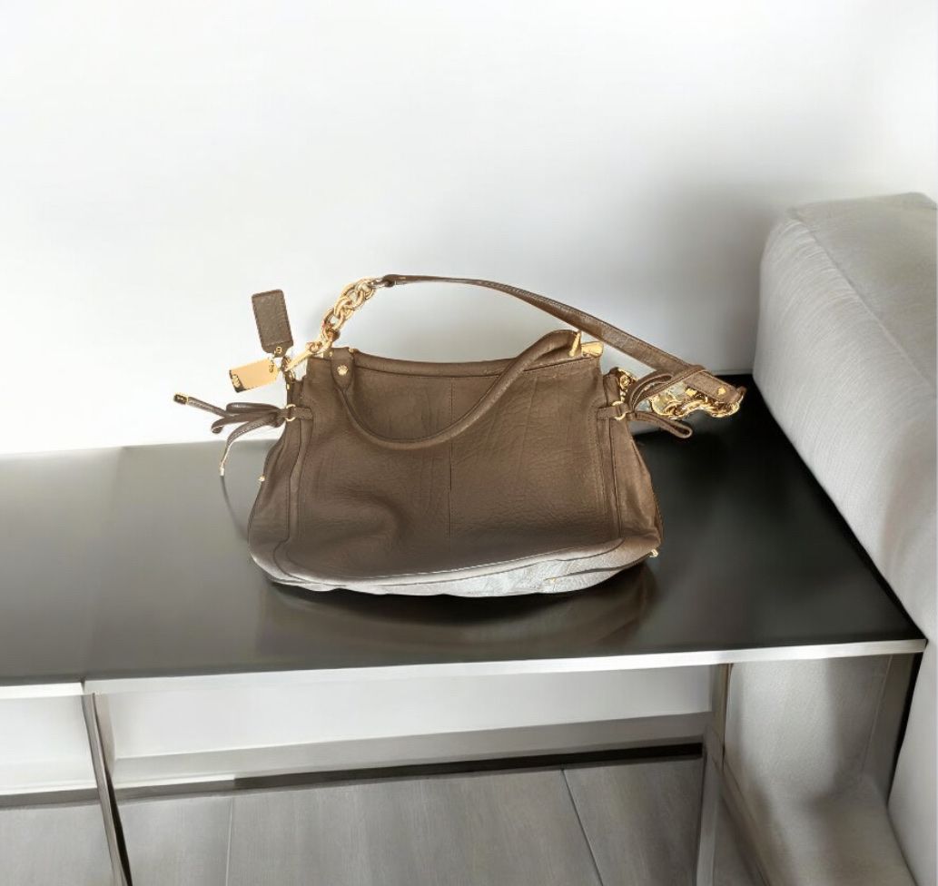 Coach Taschen für Damen: COACH-Elegante Handtasche in Anthrazit – Neu (gemäss Beschreibung) aus Möhlin von LaedeleUmsEck_28 1
