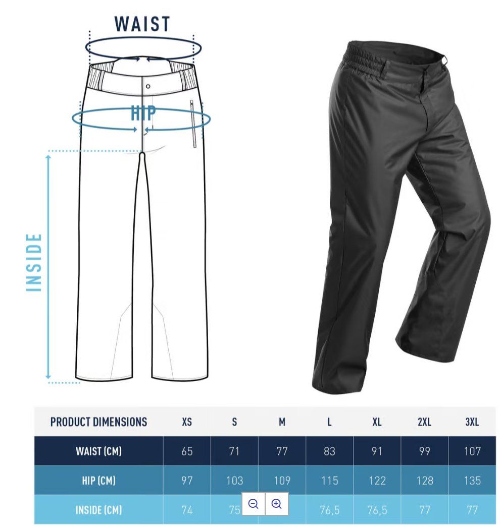 Decathlon Hosen: Pantalon de ski 100 - Wedze - Size L – Neu (gemäss Beschreibung) aus Montreux von r_carli 2