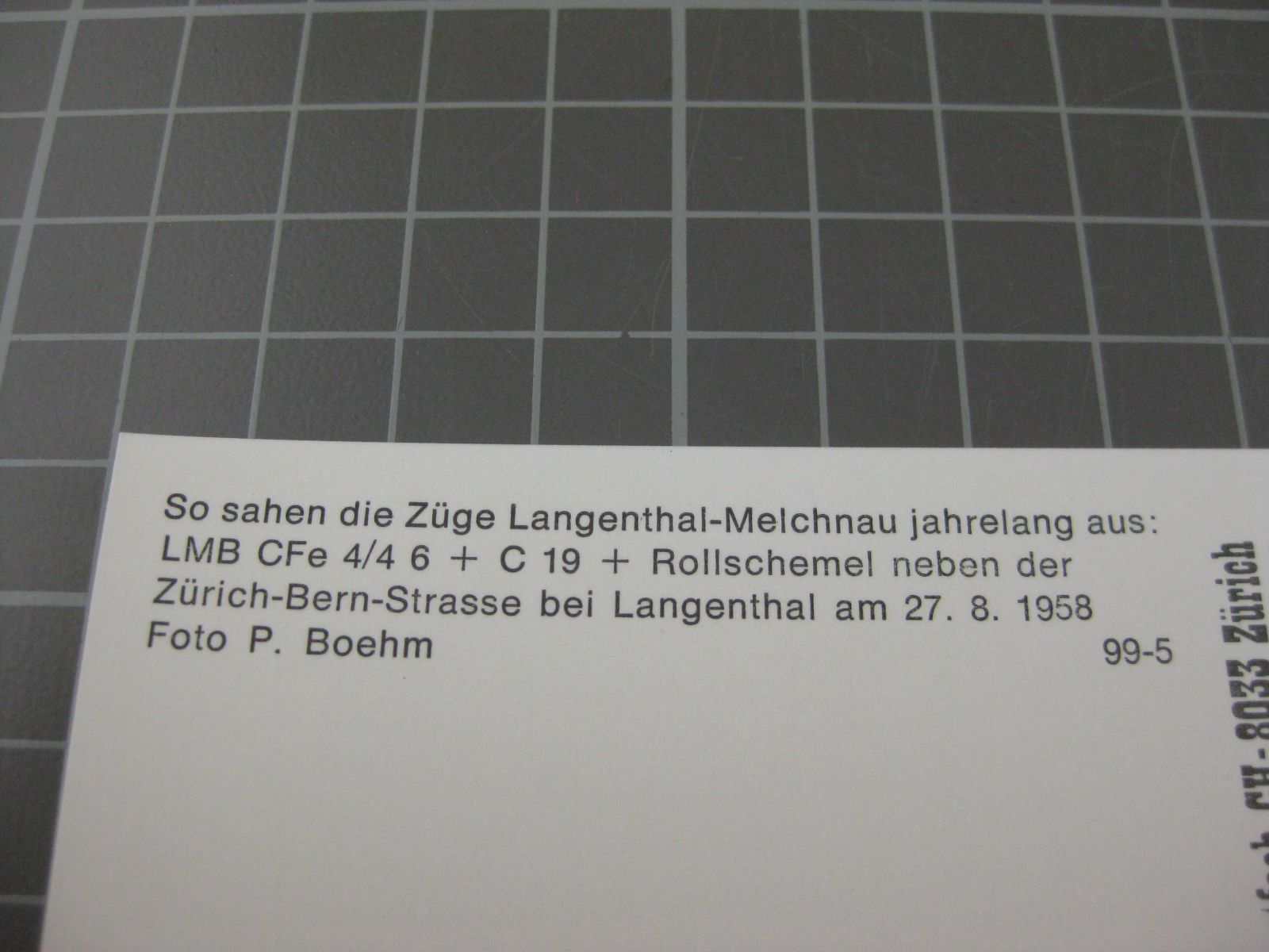 Cartoline postali: AK Langenthal mit Zug  – Nuovo (secondo la descrizione) da Malters venduto da Marosko 2