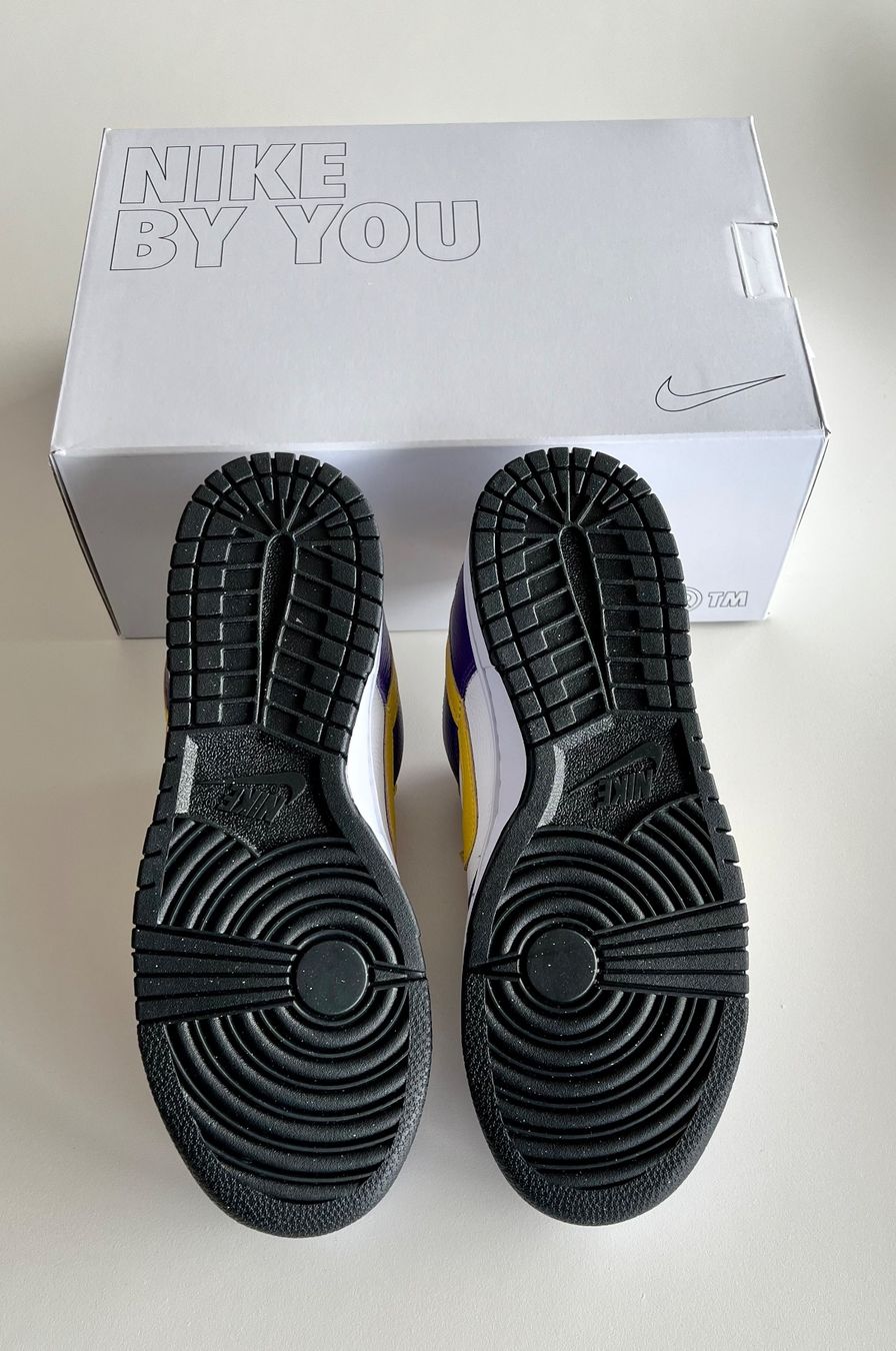 Nike Scarpe da uomo: Nike Dunk low by you Lakers 43 – Nuovo e nell'imballaggio originale da Savièse venduto da Cedric007 5