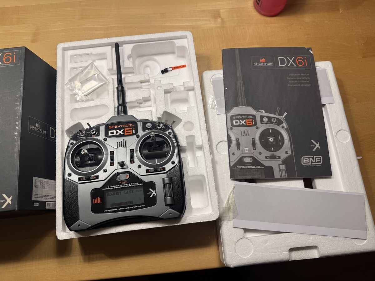 Spektrum Telecomando: Fernsteuerung Spektrum DX6i – Usato da Eschen venduto da Forrer1000 3