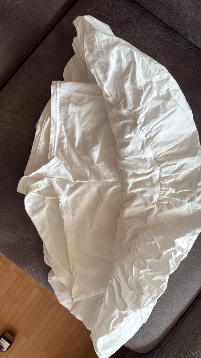 Bershka Röcke: WEISSER ROCK MIT HOSEN – Neu (gemäss Beschreibung) aus Recherswil von Pajaro11 1