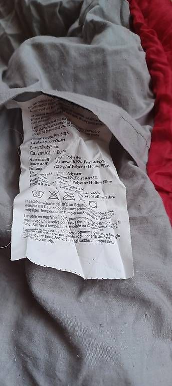 Sacchi a pelo: Kinder Schlafsack, rot von KIDDY, Grösse: 145 – Usato da Wangen SZ venduto da coni2204_10 4