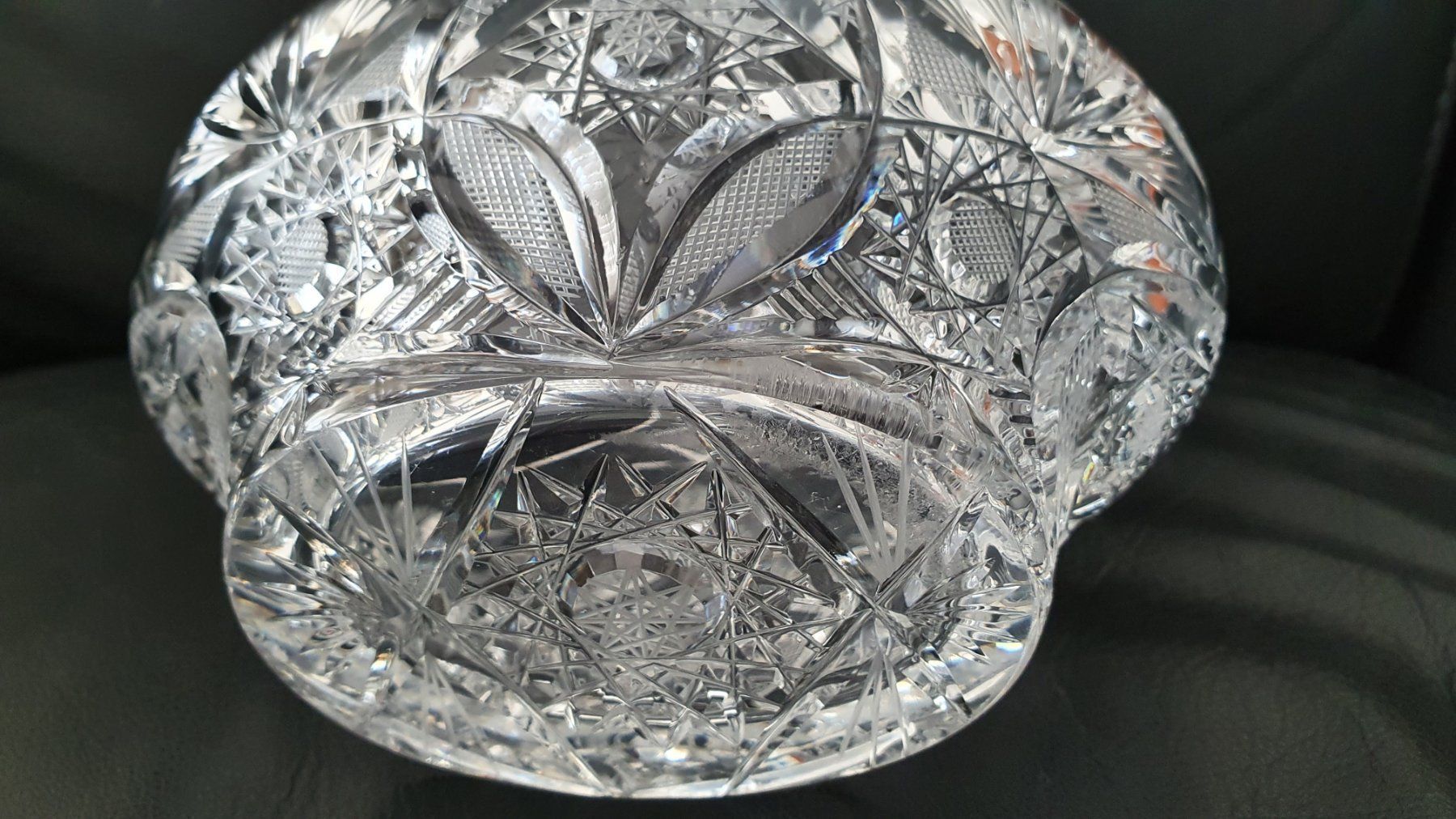 Bicchieri: Schöne Kristallglas  Korb – Usato da Winterthur venduto da Ywan1 3