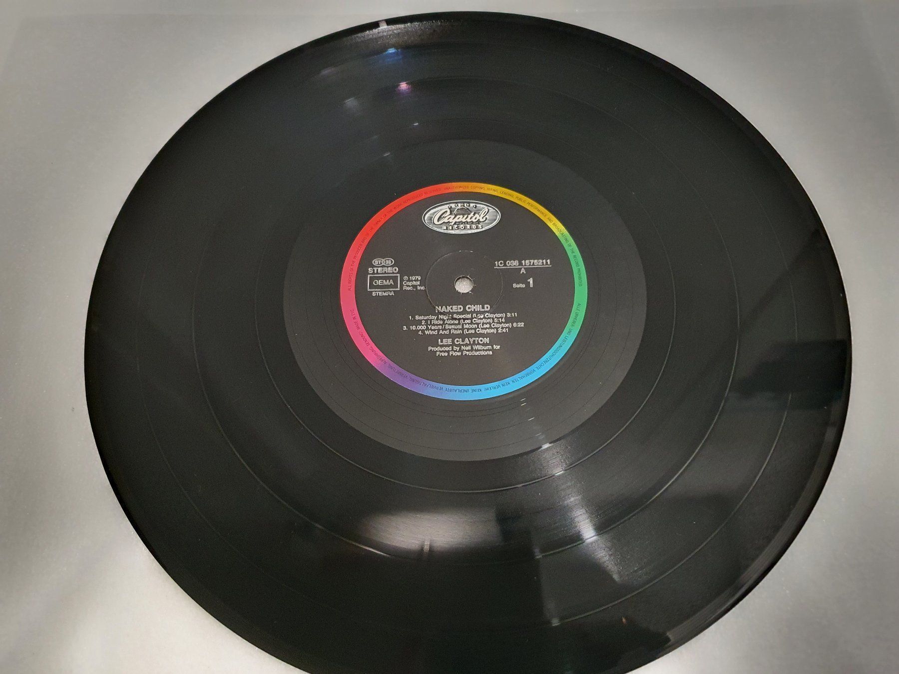 Dischi in vinile: Lee Clayton - Naked Child – Usato da Uster venduto da Vinyl-Leidenschaft 4