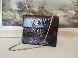 Vintage "Modell Royal"Handtasche, Braun.