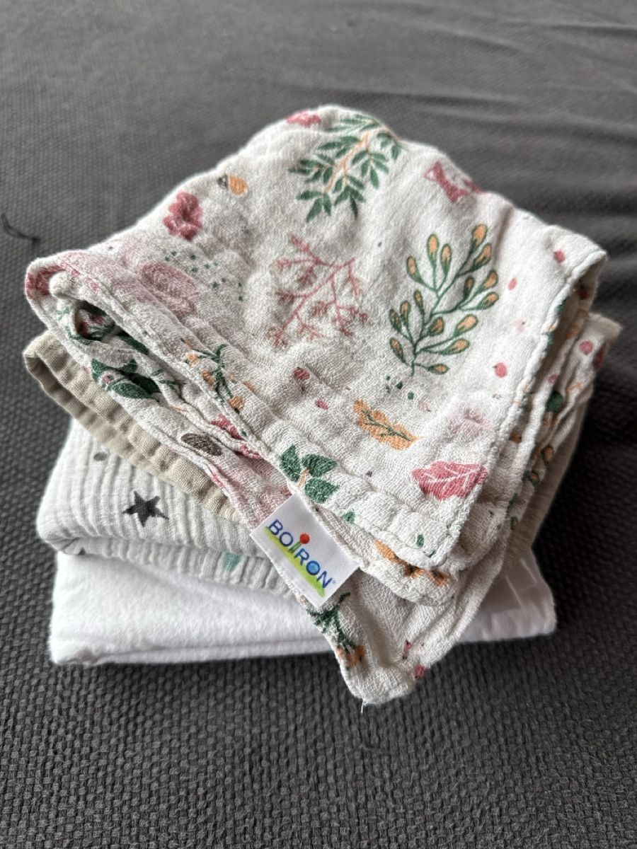 Decken: Nuschis Set, Mullwindeln – Gebraucht aus Bettwiesen von Maori6