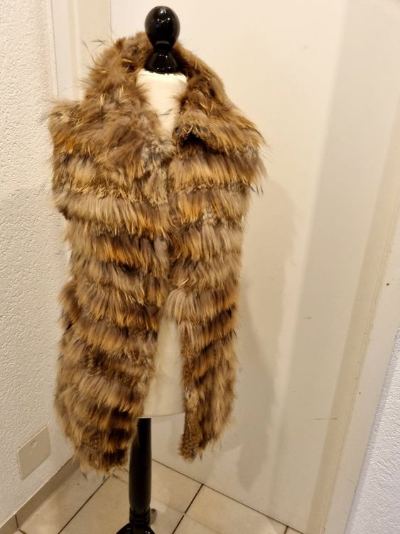 Vanyibro 2 Stück Plüsch-Haargummis Mit Kaninchenfell-Pompons – Rot, Elastisch & Flauschig