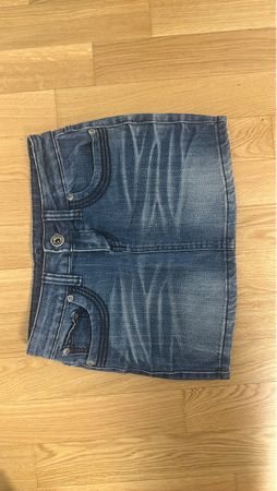 Jeans Minirock