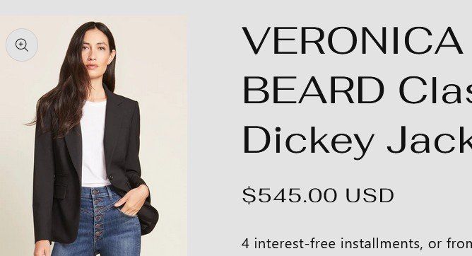 Giacche: Veronica Board Blazer Jacket / veste M – Usato da Collonges venduto da arashee 9