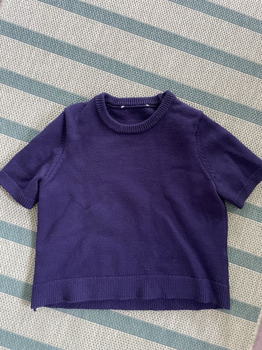 Zara Maglioni & Felpe: Violettes Strickoberteil – Usato da Maienfeld venduto da saoma123