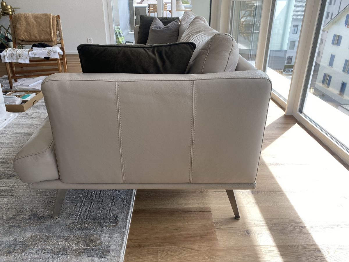 Sofas: Ledersofa in light gray – Gebraucht aus Winterthur von JasonHa 7