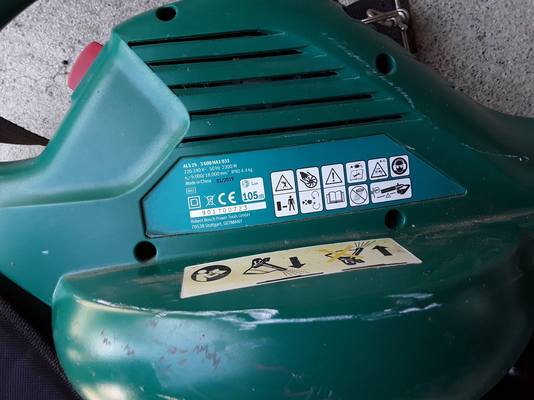 Bosch Laubbläser & Laubsauger: LAUBBLAESER BOSCH ALS25 – Gebraucht aus Bilten von konrad7321 2