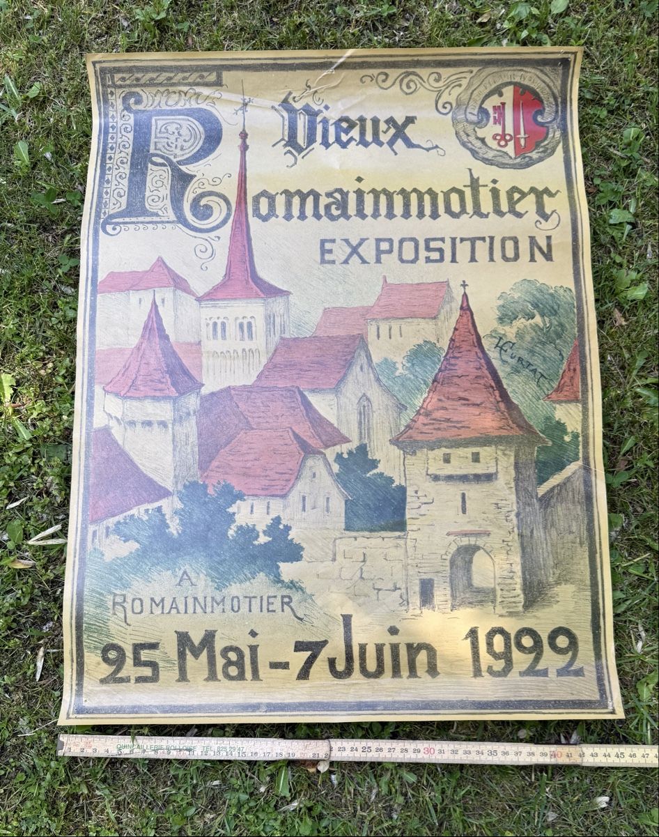 Poster & Bilder: Affiche ancienne – Gebraucht aus Les Bayards von aout
