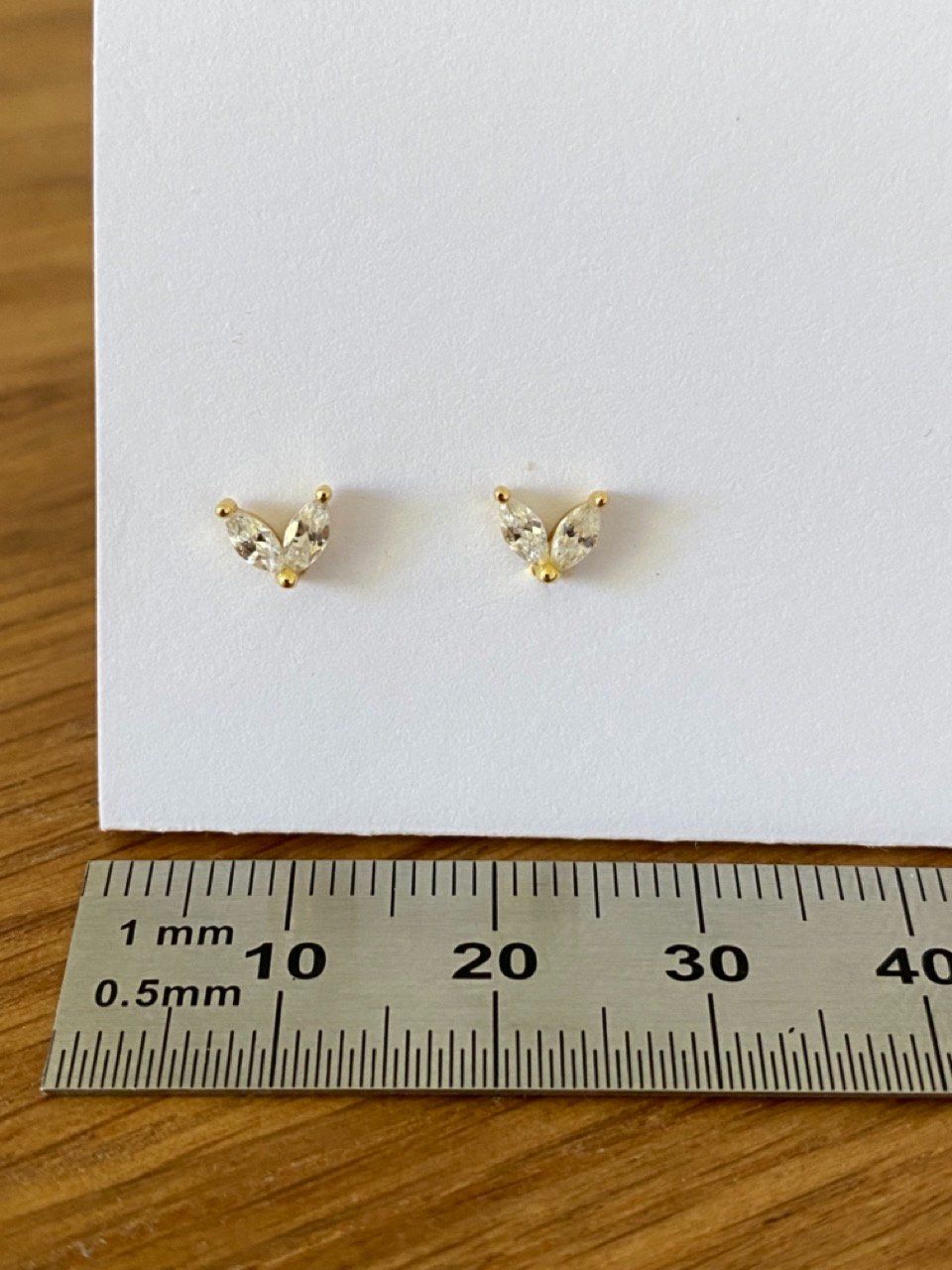 Orecchini pendenti & Orecchini a lobo: Ohrringe Stecker mit CZ – Usato da Zumikon venduto da Frauenecke 1