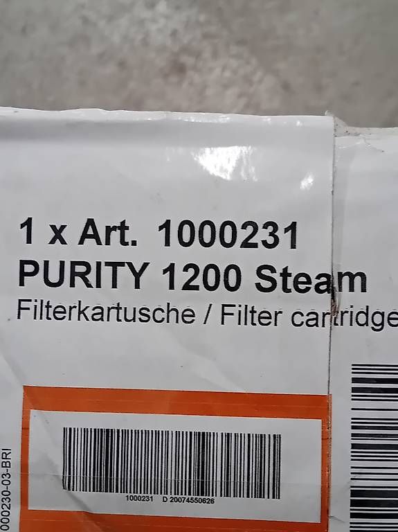 Sanitari: BRITA Purity 1200 Steam Wechselkartusche – Nuovo e nell'imballaggio originale da Oberembrach venduto da Liltiger 2