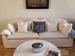 Beautiful White Sofa 220cm