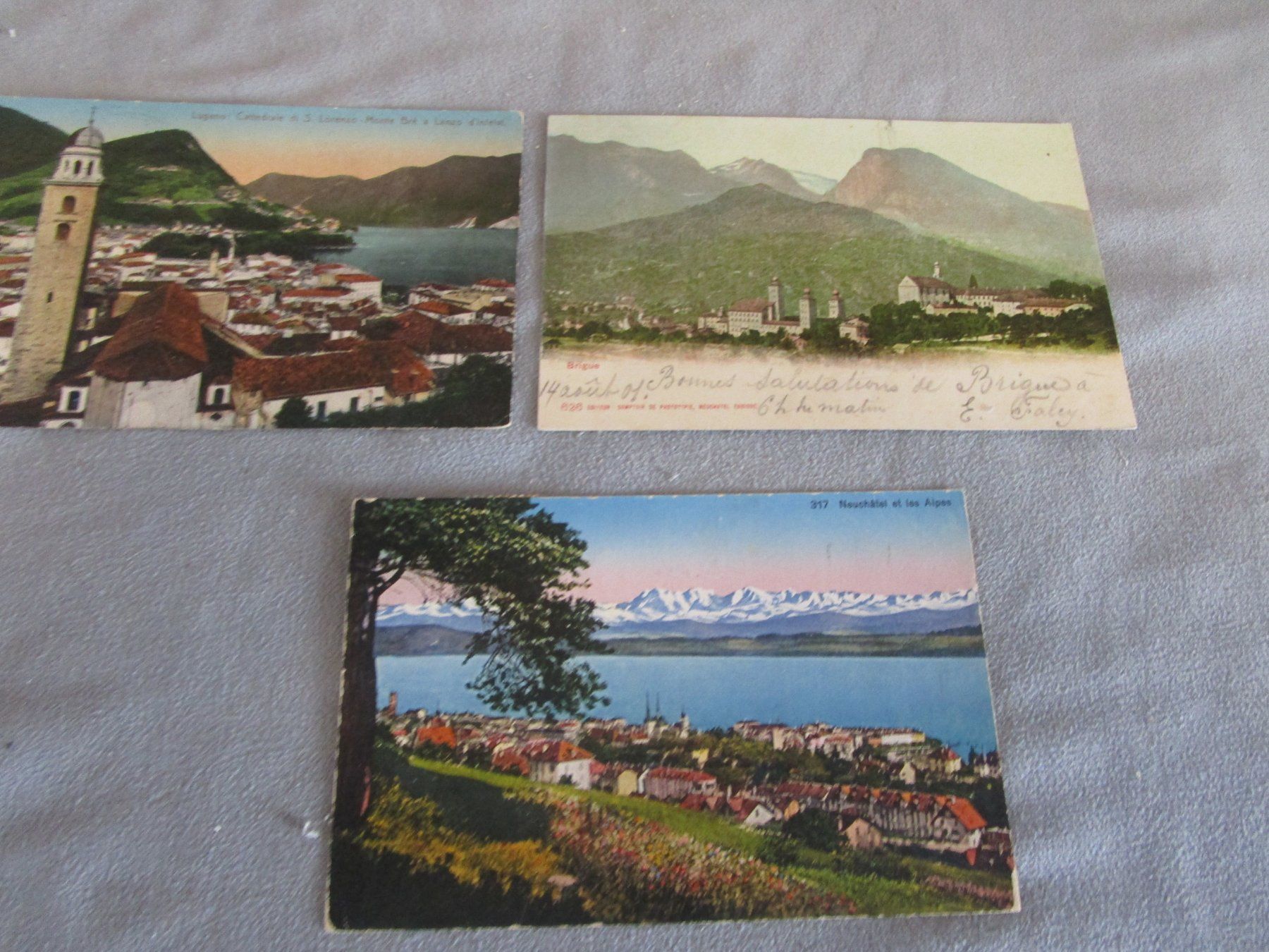 Cartes postales: 50 verschiedene ältere Schweizer Ansichtskarte – D'occasion à Rupperswil par Ema10 8