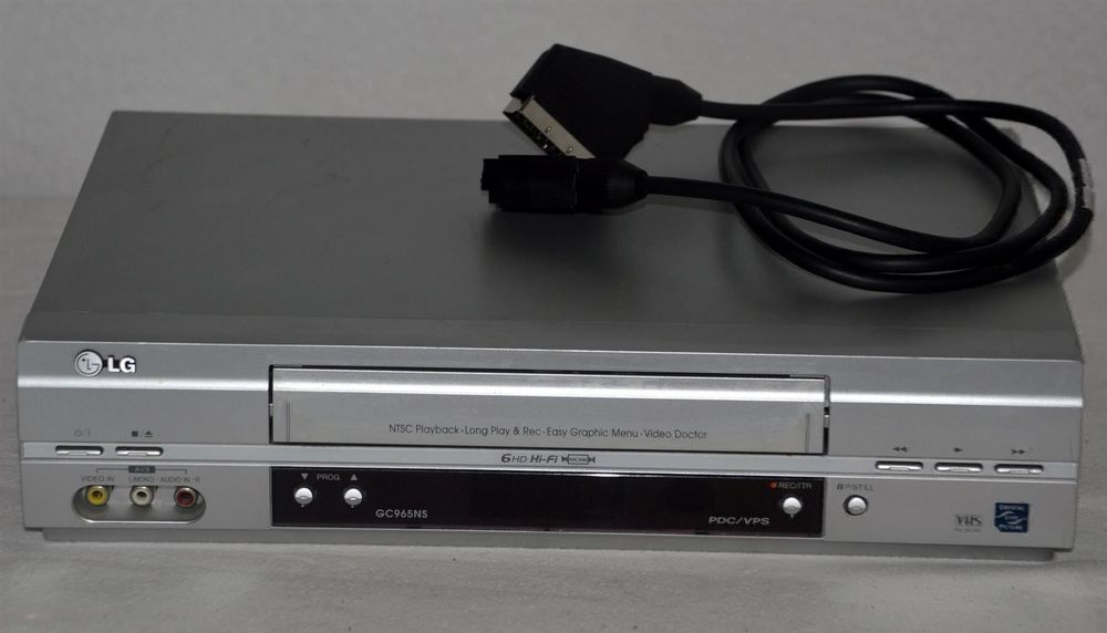 Magnétoscope LG VF68 - Pour Pièces Détachées (ne Fonctionne Pas)