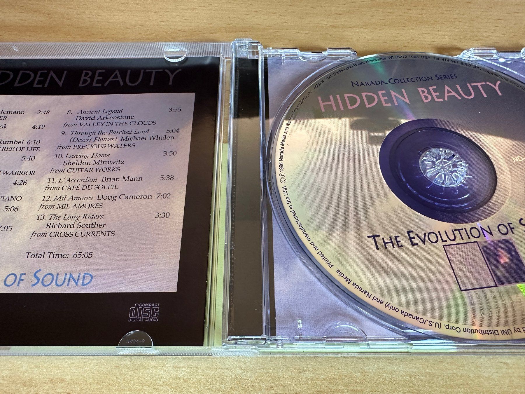 CDs: Narada Artists – Hidden Beauty – D'occasion à Rikon im Tösstal par Alpenmutz 2
