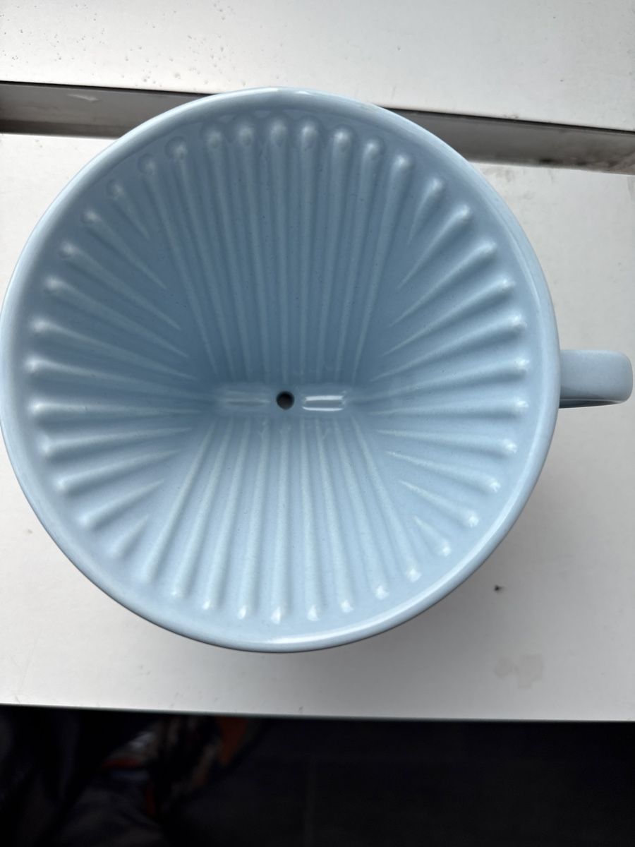 Altro per la casa: Hellblauer Melitta Kaffeefilter 102 Keramik, Rössler? – Usato da Zürich venduto da d.reitzer 3