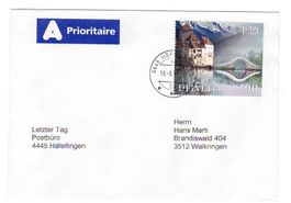 Letztagsbrief:  Poststelle 4445 HÄFELFINGEN