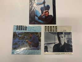 3 Singles von Sting aus den 80er Jahren