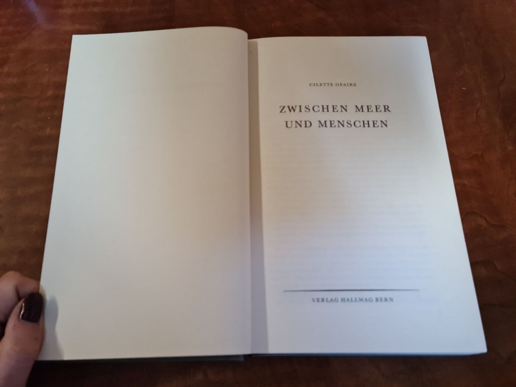Libri: Zwischen Meer und Menschen – Usato da Erstfeld venduto da Mario_boe0 3