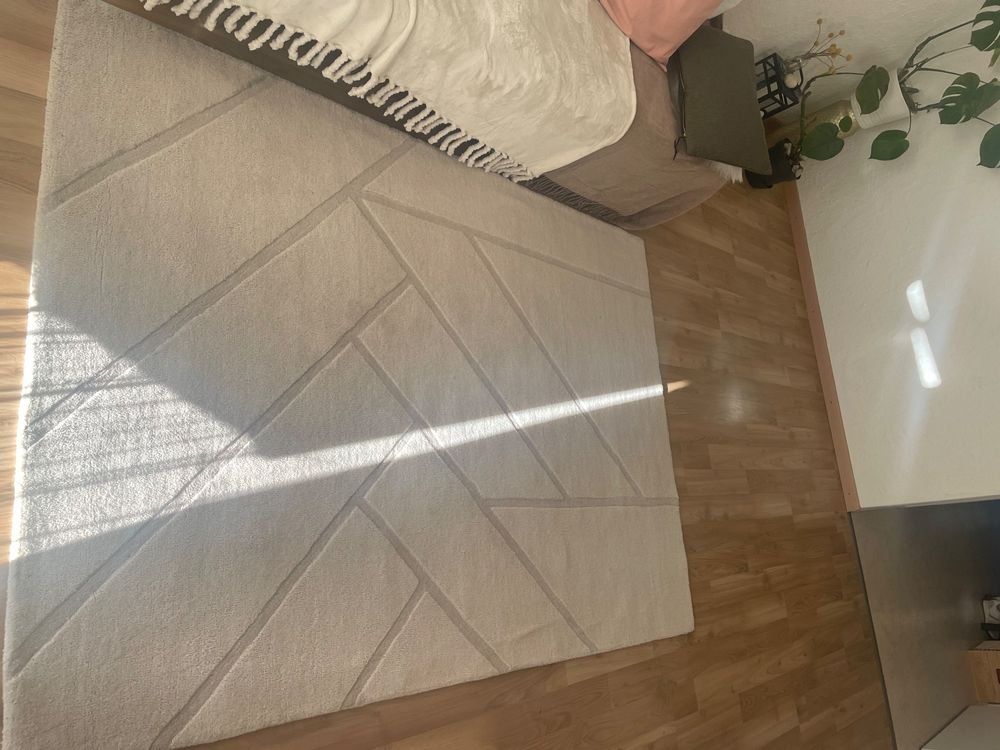 Lana: Wollteppich, winterweiss – Usato da Pfaffhausen venduto da Randrin