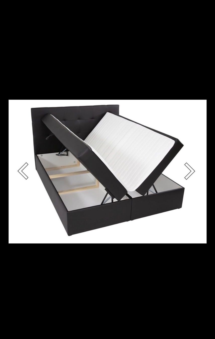 Lits: Boxspringbett 180x200cm Schwarz – Neuf (Voir description) à Winterthur par pla_7cn7 2