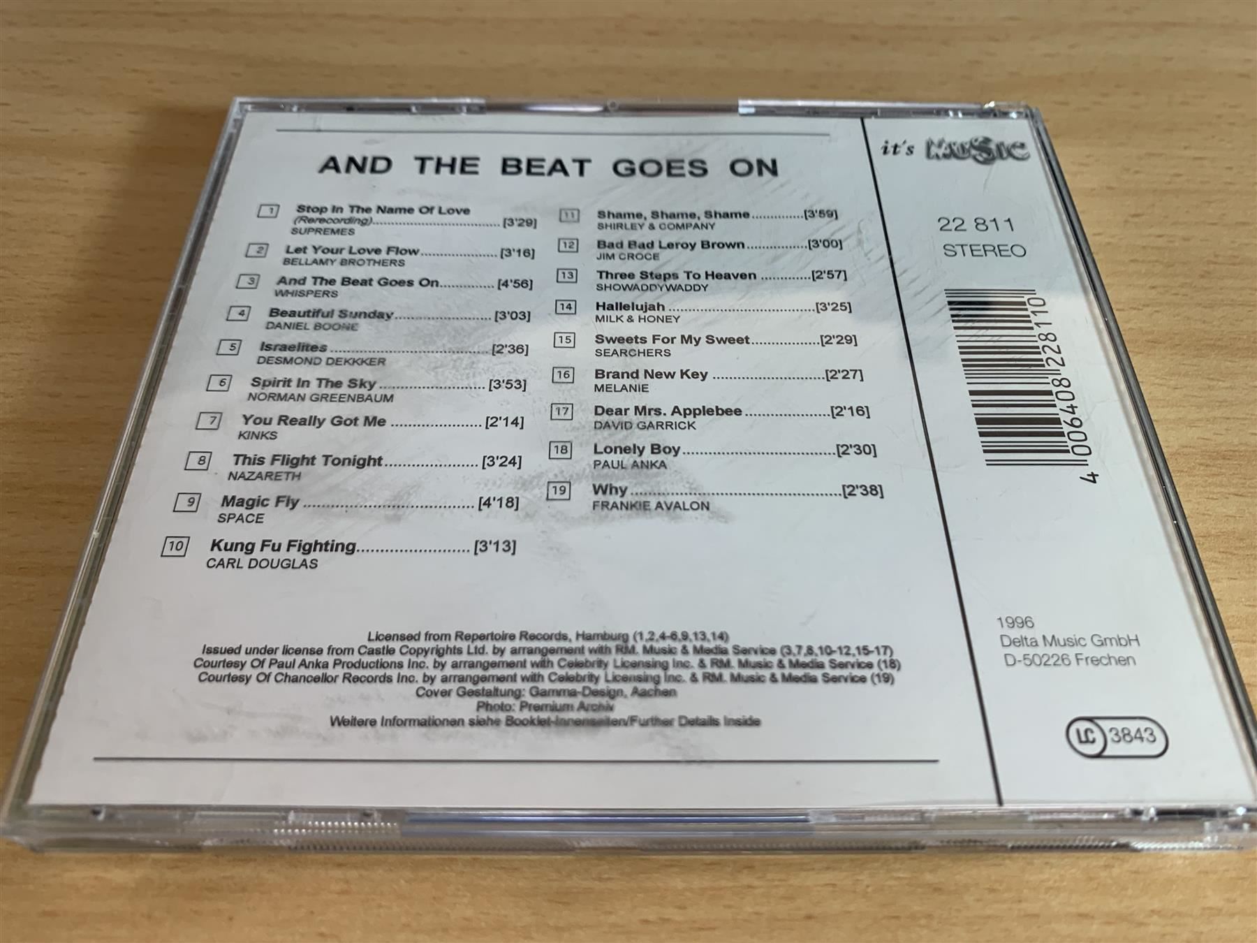 CD: And The Beat Goes On – Usato da Rikon im Tösstal venduto da Alpenmutz 1