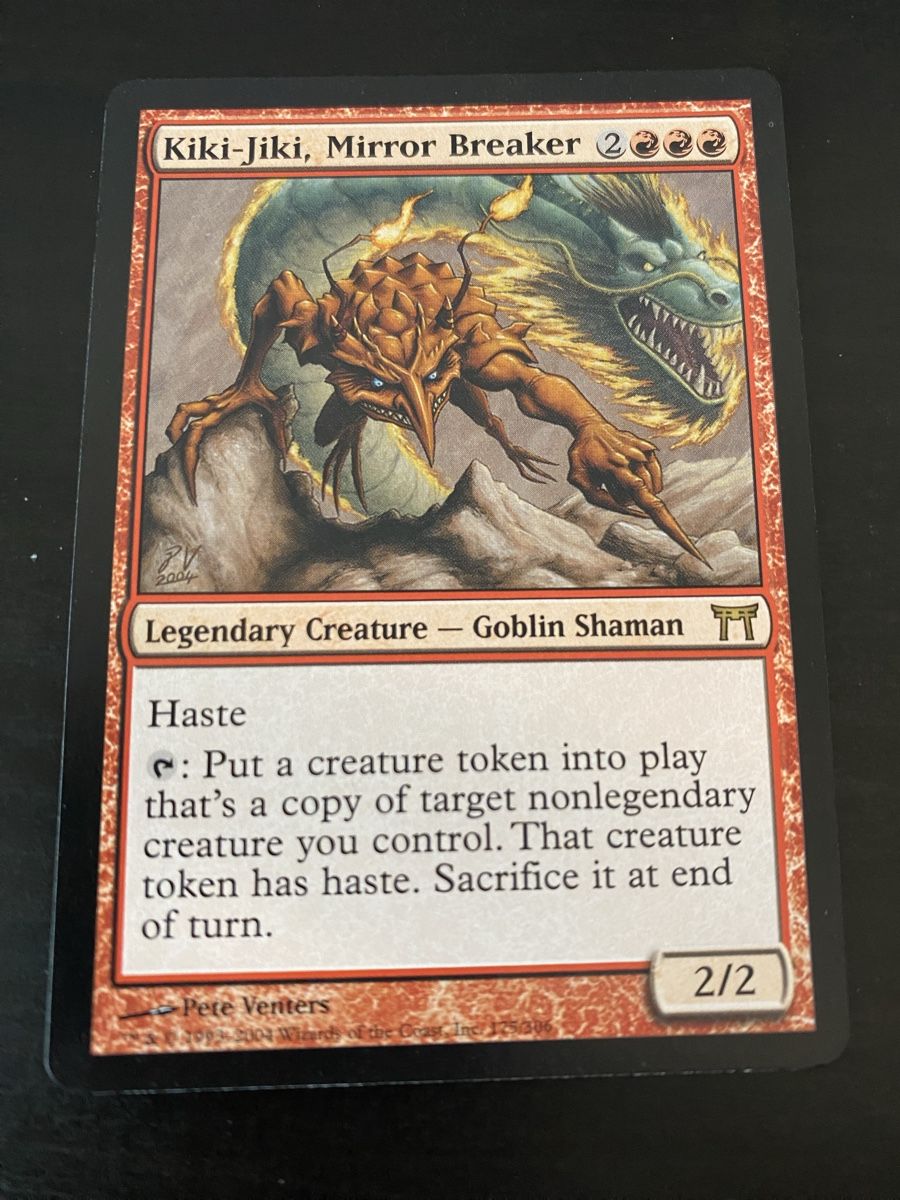 Magic The Gathering Carte collezionabili: Kiki-Jiki, Mirror Breaker – Usato da Oberglatt ZH venduto da Finlandia1