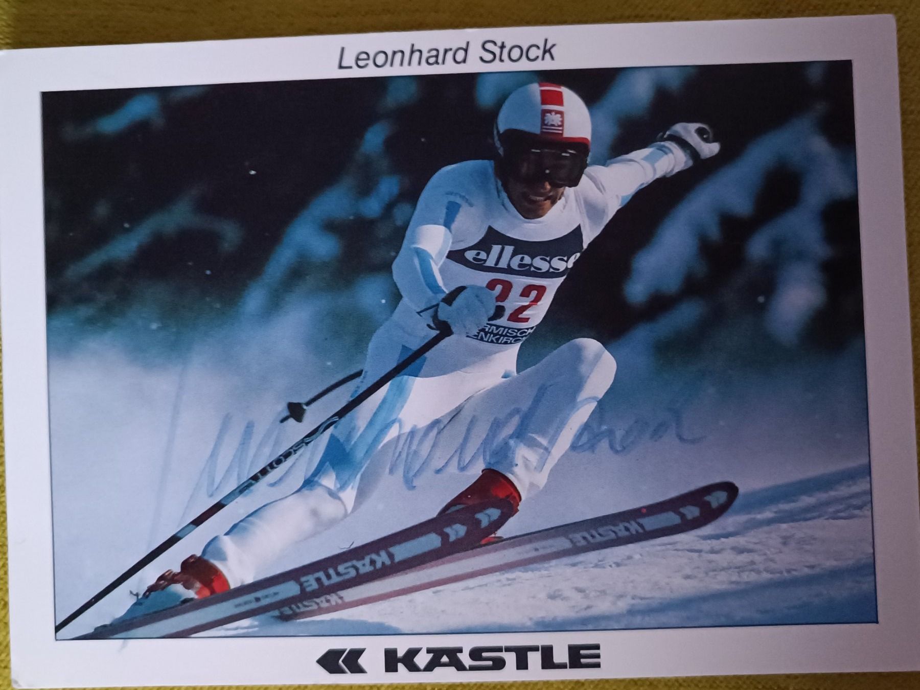 Autographes: Leonard Stock - Ski – D'occasion à Menziken par Artographs