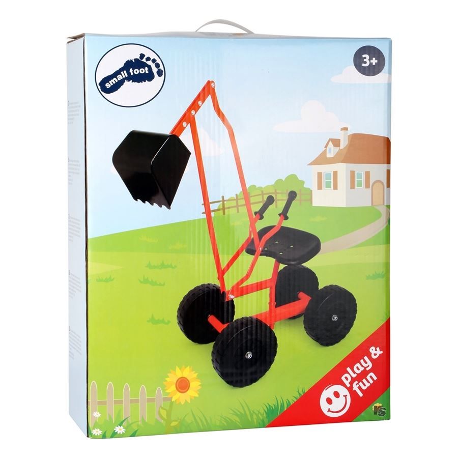 Escavatori: Bagger, Kinder- Sitzbagger mit Rädern – Nuovo e nell'imballaggio originale da Wettingen venduto da Swala 3
