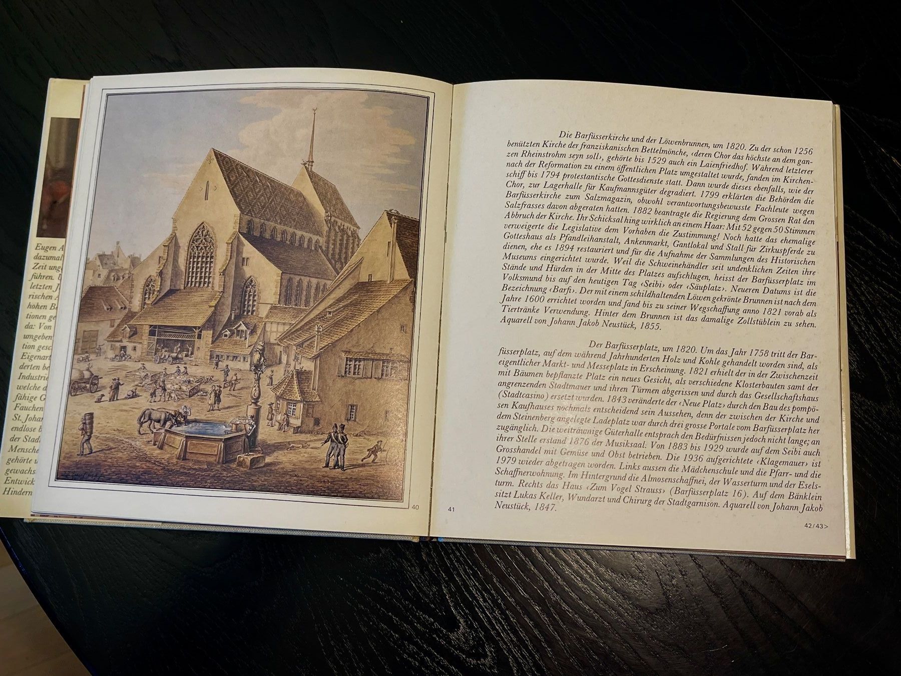 Libri: Basel anno dazumal, Eugen A. Meier – Usato da Binningen venduto da Raymanfisch 2